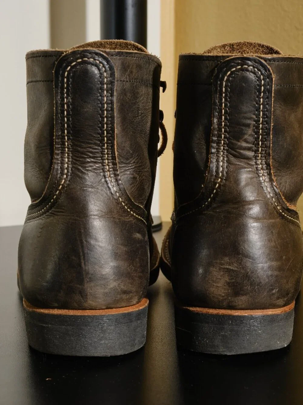 Red Wing Iron Ranger 8086 Charcoal Rough & Tough Boots 10.5D